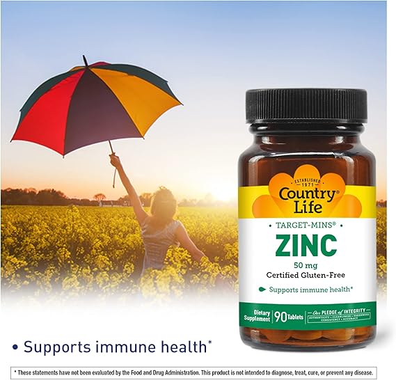 Country Life ZINC 50MG 90 Tablet