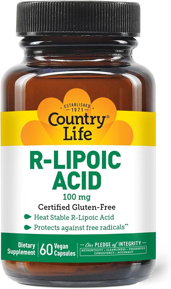 Country Life R-LIPOIC ACID 100MG 60 Vegicaps