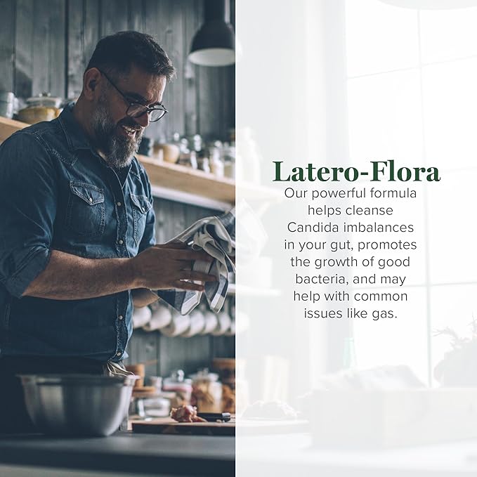LateroFlora Cleansing Probiotic and Yeast Balance 60 capsules