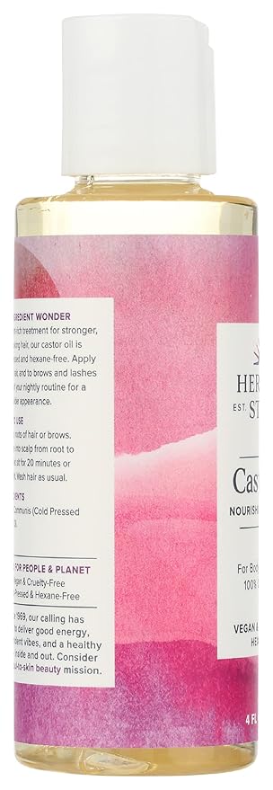 Heritage Store Castor Oil 4floz