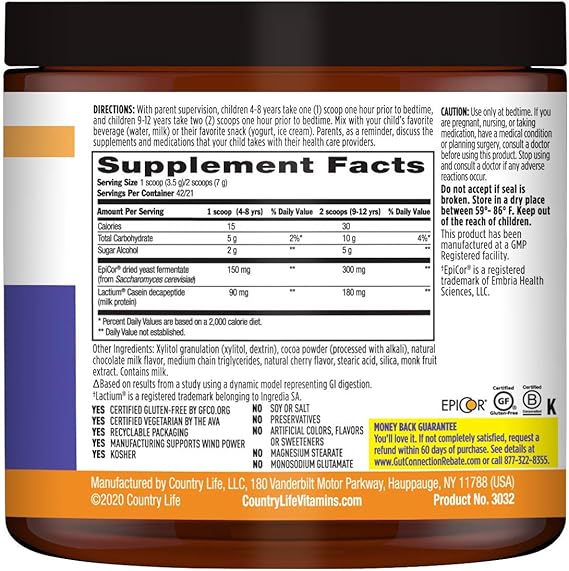 Country Life KIDS GUT CONNECTION SLEEP 5.1 Powder