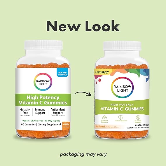 Rainbow Light VITAMIN C HIGH POTENCY PECTIN GUMMIES 60CT