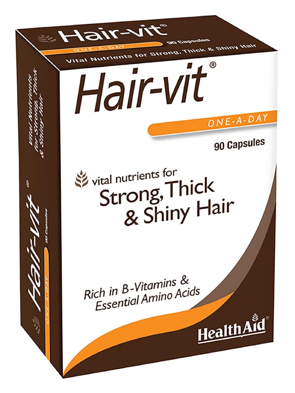 Health Aid Hair-Vit Strong Thick Hair 90 Softgels