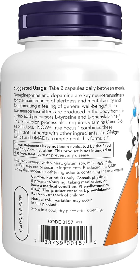 True Focus 90 Veg Capsules