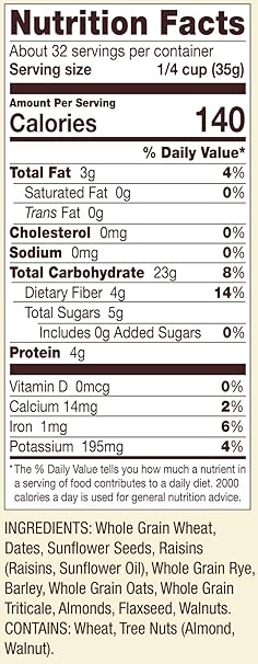 BOB`S RED MILL Muesli Cereal 40 OZ