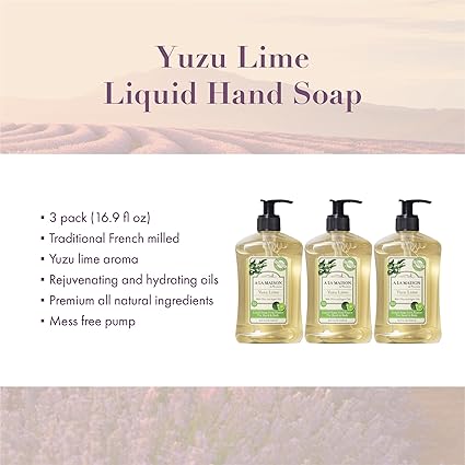A La Maison Yuzu Lime Hand & Body Soap