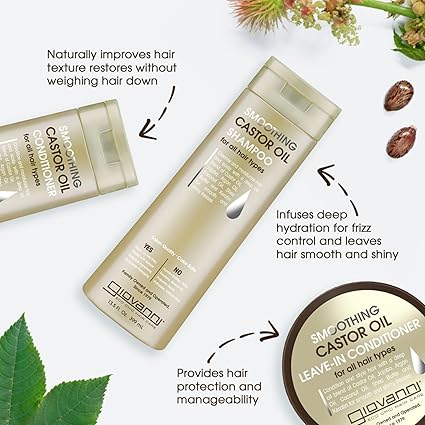 Giovanni Smoothing Castor Oil Shampoo