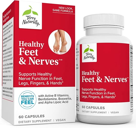 Terry Naturals Healthy Feet & Nerves 60 Capsules