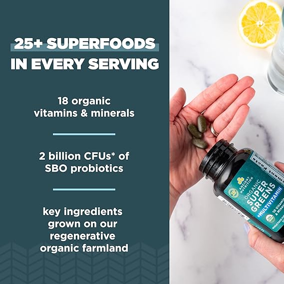 Organic Super Greens + Multivitamin