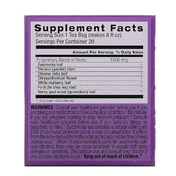 TRIPLE LEAF TEA Blood Pressure Tea 20 BAG