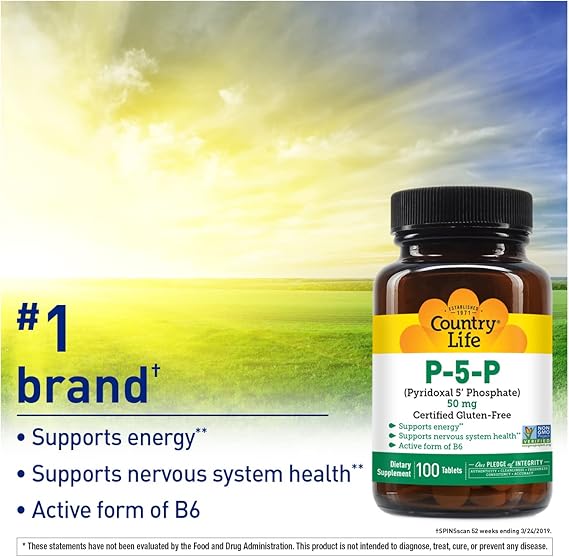 Country Life P-5-P 50MG 100 Tablet