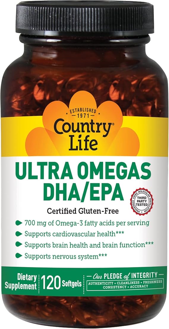 Country Life ULTRA OMEGAS 120 Softgel