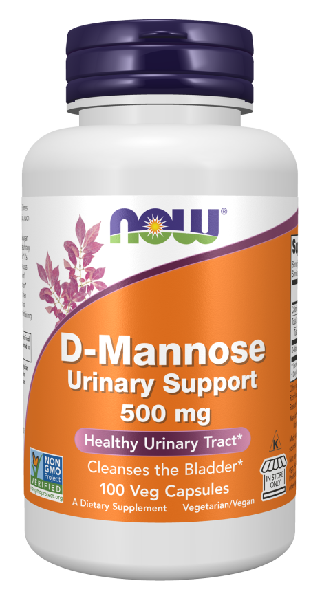 Now D-MANNOSE 500MG 100 VCAPS