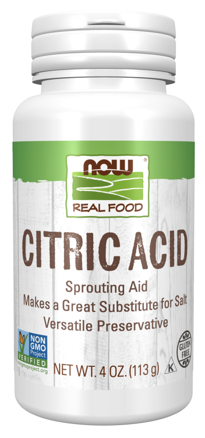 Now CITRIC ACID 4 OZ