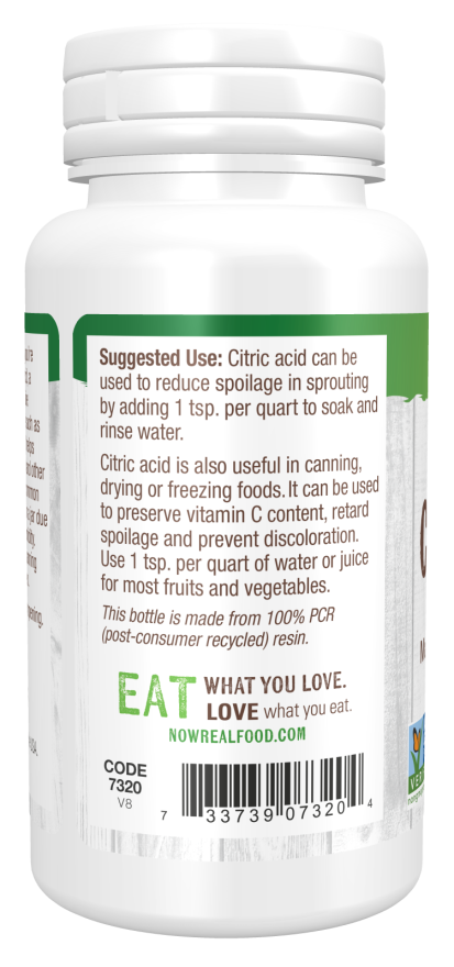 Now CITRIC ACID 4 OZ