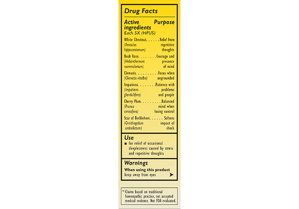 Bach Rescue Sleep Dropper Natural Sleep Aid 0.7 fl oz