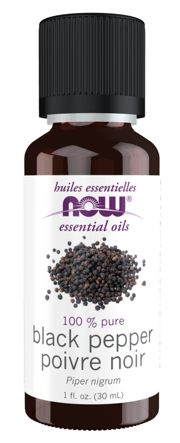 Now BLACK PEPPER OIL 1 OZ