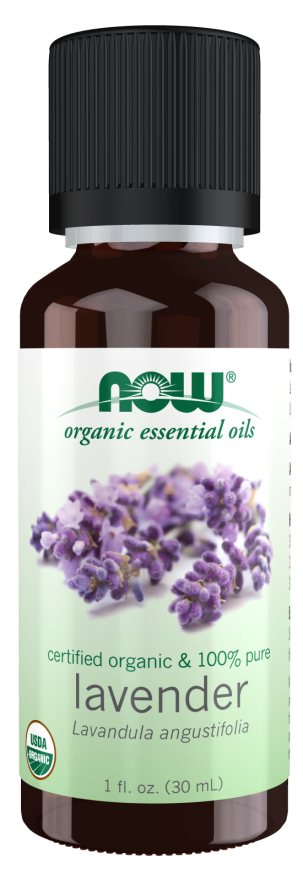 Now ORGANIC LAVENDER OIL 1 OZ
