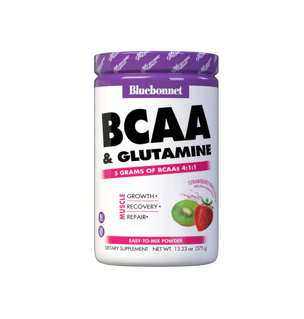 BlueBonnet BCAA and Glutamine - 5 grams of BCAAs 4:1:1