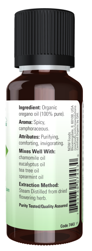 Now ORGANIC OREGANO OIL 1 OZ