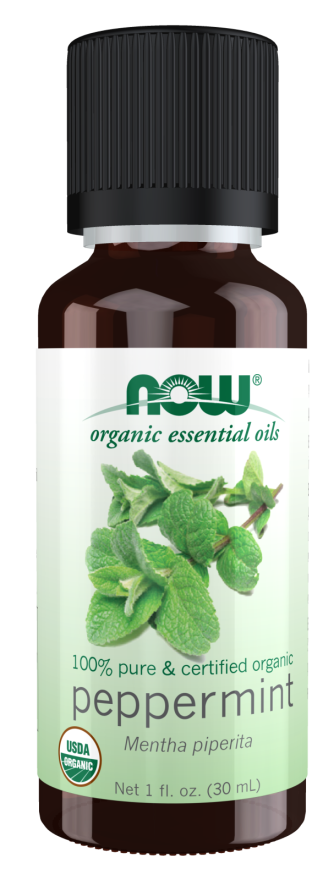 Now ORGANIC PEPPERMINT OIL 1 OZ