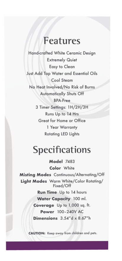 Now Ceramic Stone Diffuser Ultrasonic