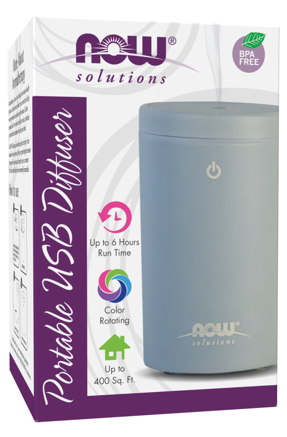 Now ULTRASONIC USB AUTO DIFFUSER- GREY COLOR