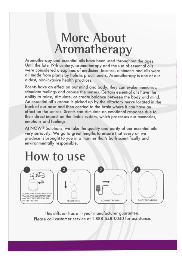 Now GLASS SWIRL USB DIFFUSER