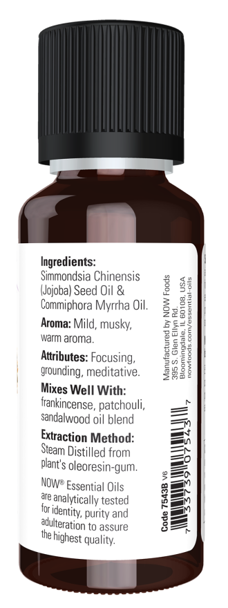 Now MYRRH OIL 20% PURE 1 OZ
