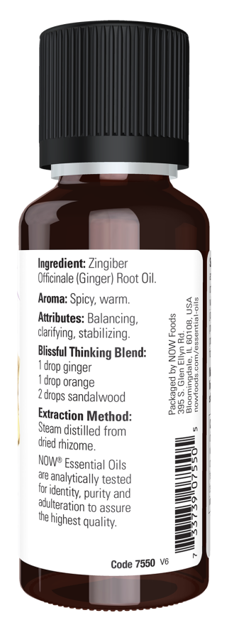 Now GINGER OIL 1 OZ
