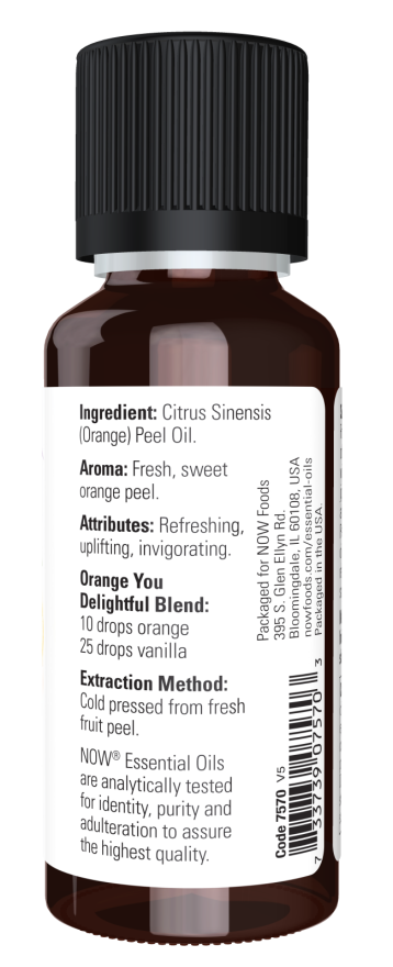 Now ORANGE OIL SWEET 4 OZ