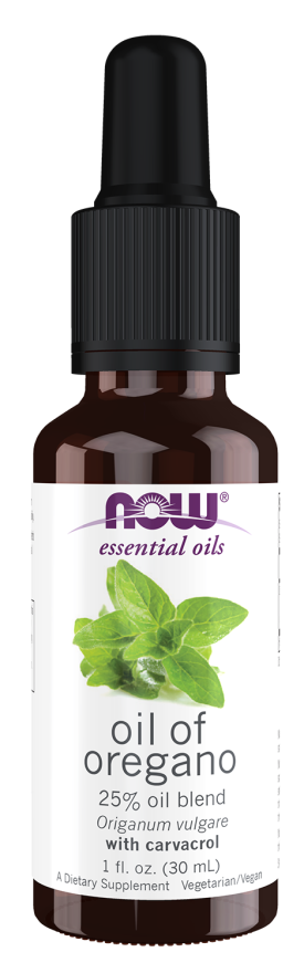 Now OIL OF OREGANO 25% 1 OZ