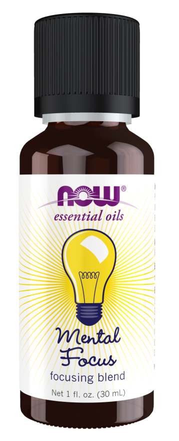 Now MENTAL FOCUS OIL BLEND 1 OZ
