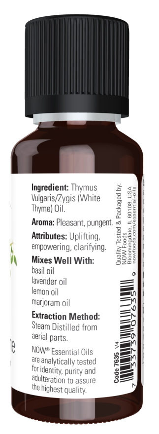 Now THYME OIL WHITE 1 OZ