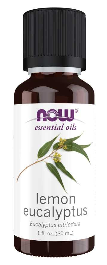 Now LEMON EUCALYPTUS (CITRIDORA) OIL 1 OZ