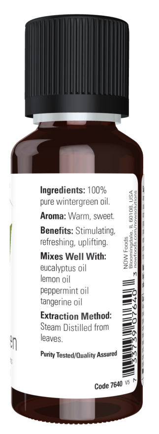 Now WINTERGREEN OIL 1 OZ