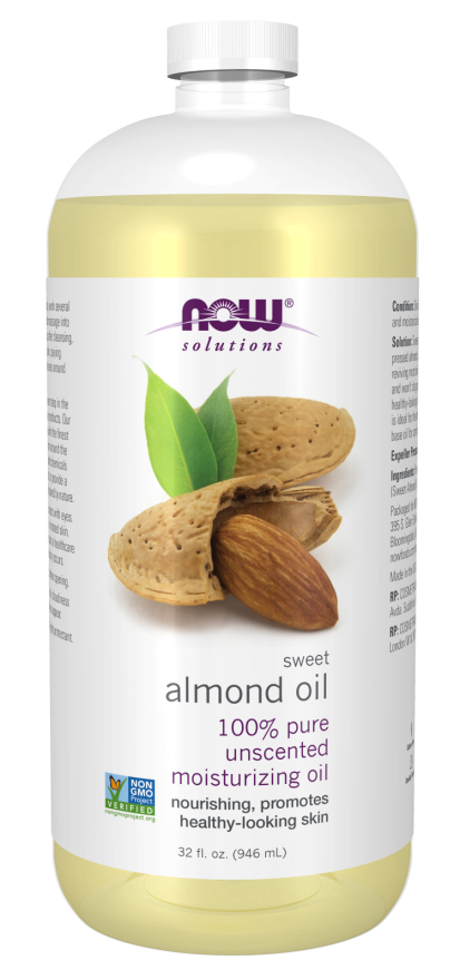 Now ALMOND OIL 32 OZ