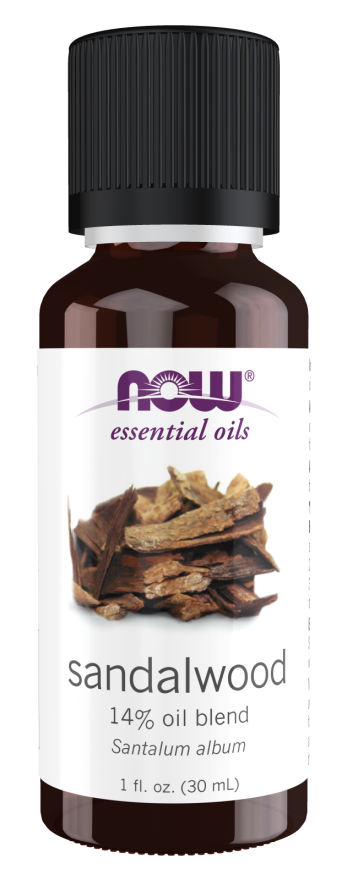 Now SANDALWOOD OIL 14% BLEND 1 OZ