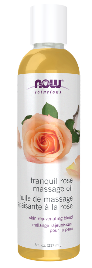Now ROSE MASSAGE OIL 8 OZ