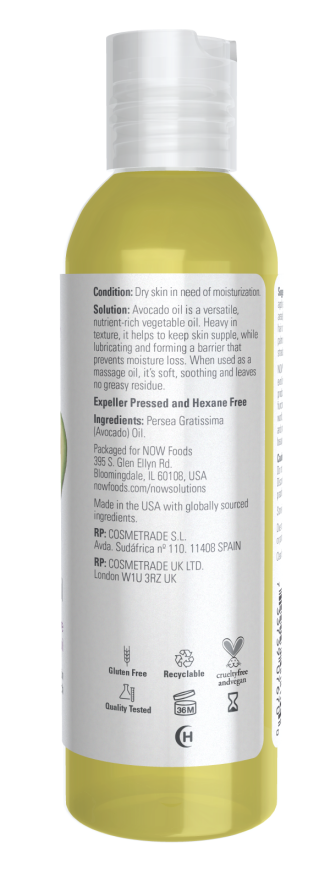 Now AVOCADO OIL 16 OZ