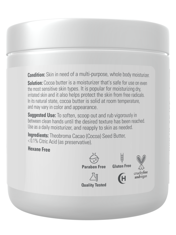Now COCOA BUTTER 7 OZ