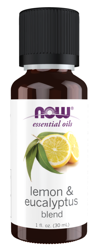 Now LEMON & EUCALYPTUS OIL BLEND 1 OZ