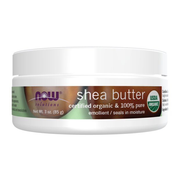 Now SHEA BUTTER ORGANIC TRAVEL SIZE 3 OZ