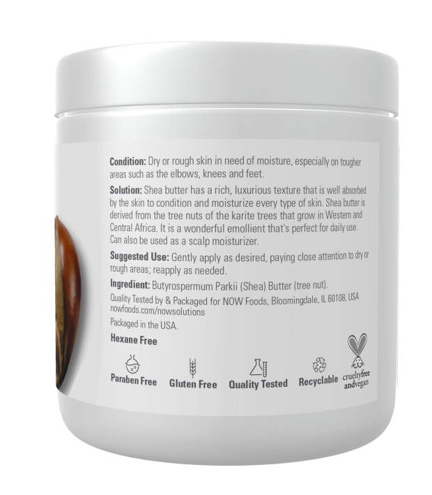 Now SHEA BUTTER 7 OZ