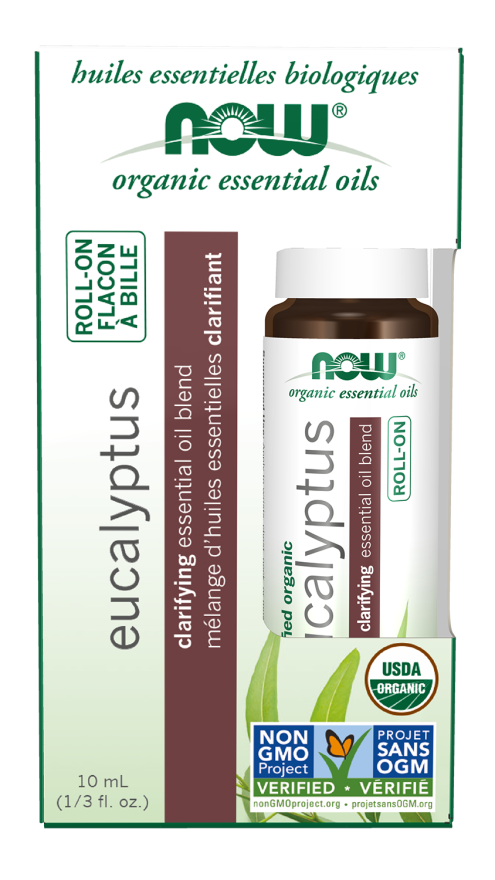 Now ORGANIC EUCALYPTUS EO ROLL-ON 10 ML