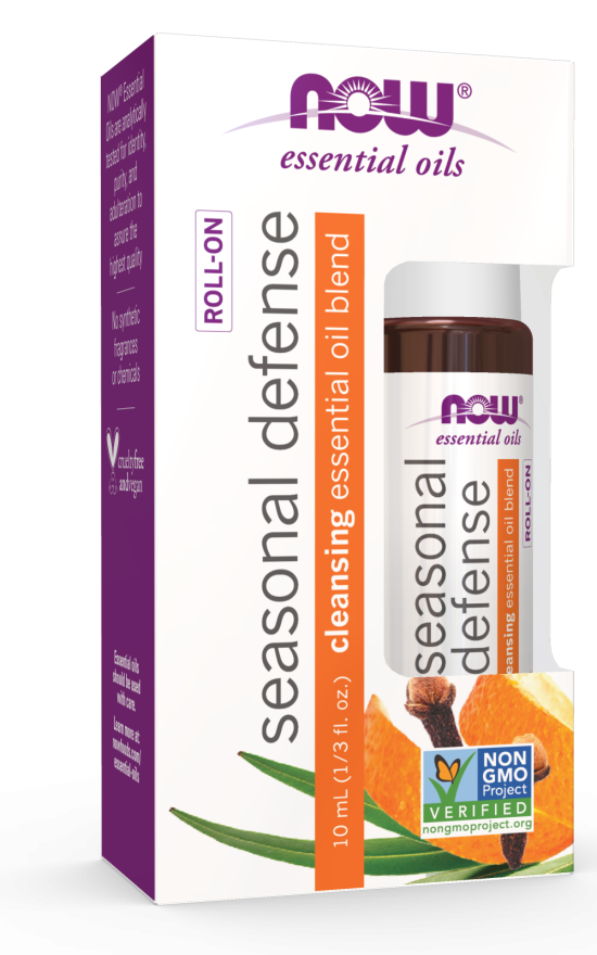Now SEASONAL DEFENSE EO BLEND ROLL-ON 10 ML