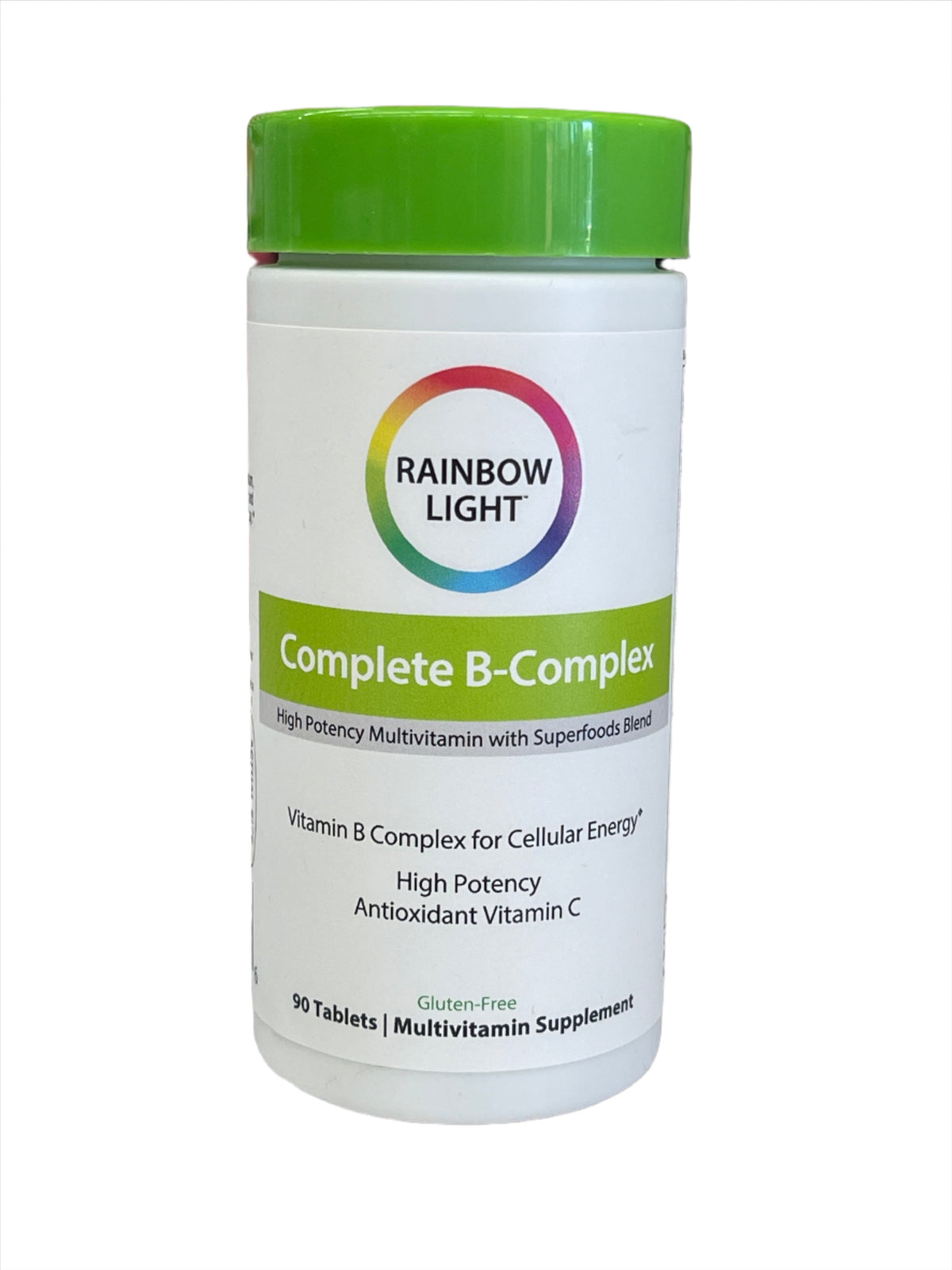 Complejo B completo y vitamina C antioxidante de alta potencia