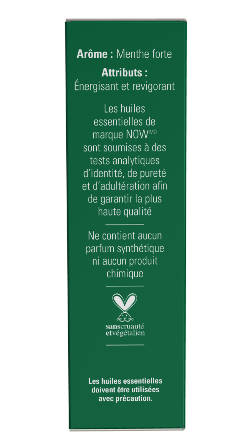 Now ORGANIC PEPPERMINT EO ROLL-ON 10 ML