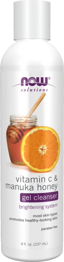 Now VIT C & MANUKA HONEY CLEANSER 8 OZ