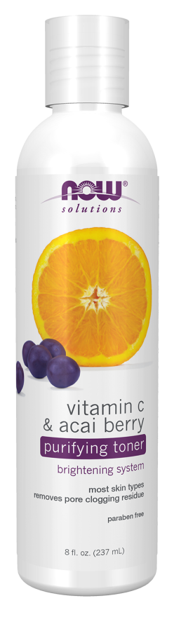 Now VIT C & ACAI TONER 8 OZ